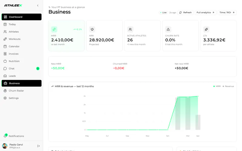 Athleex screenshot 4