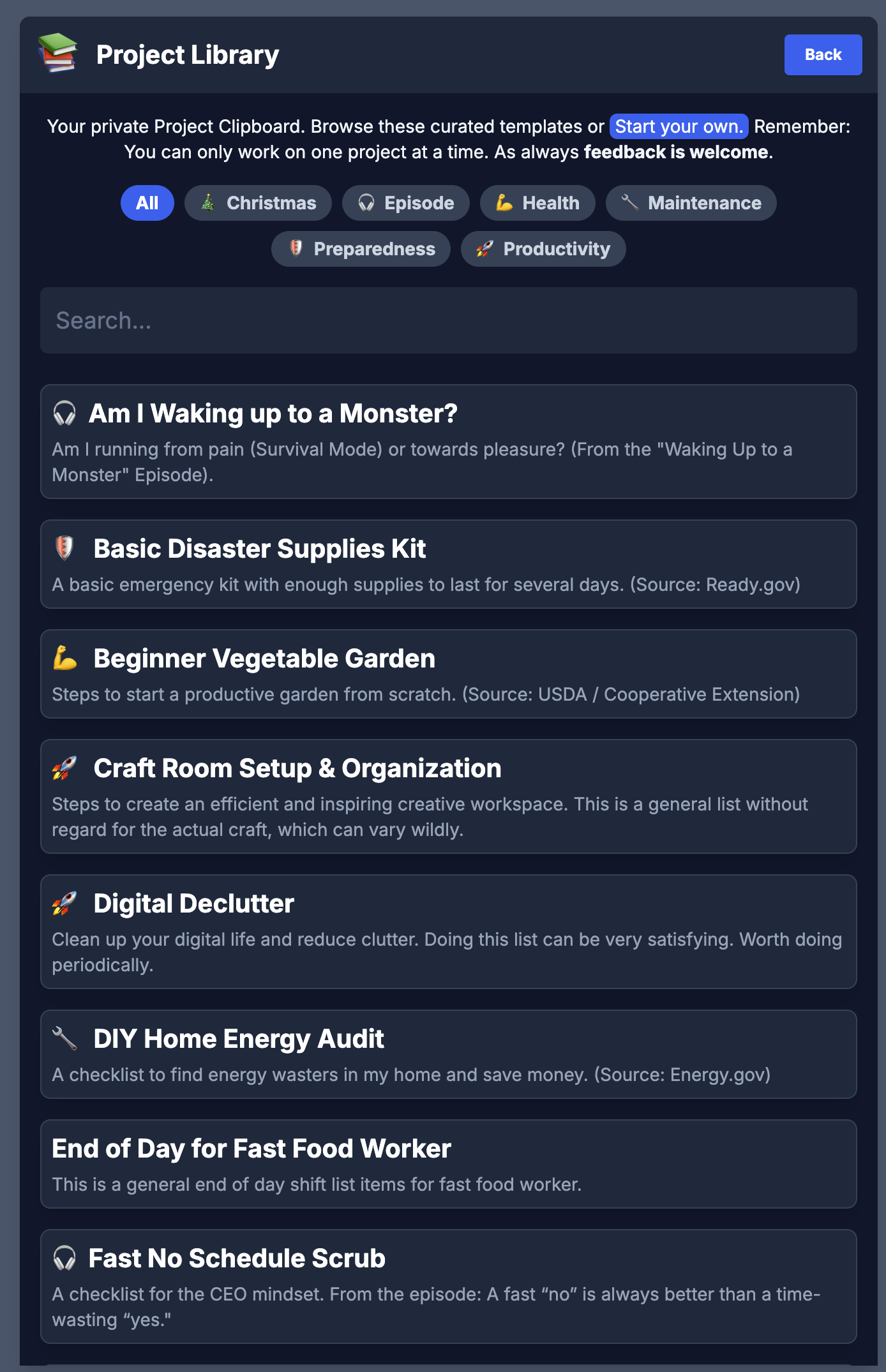 CheckMark - Screenshot 2 showing product features and functionality