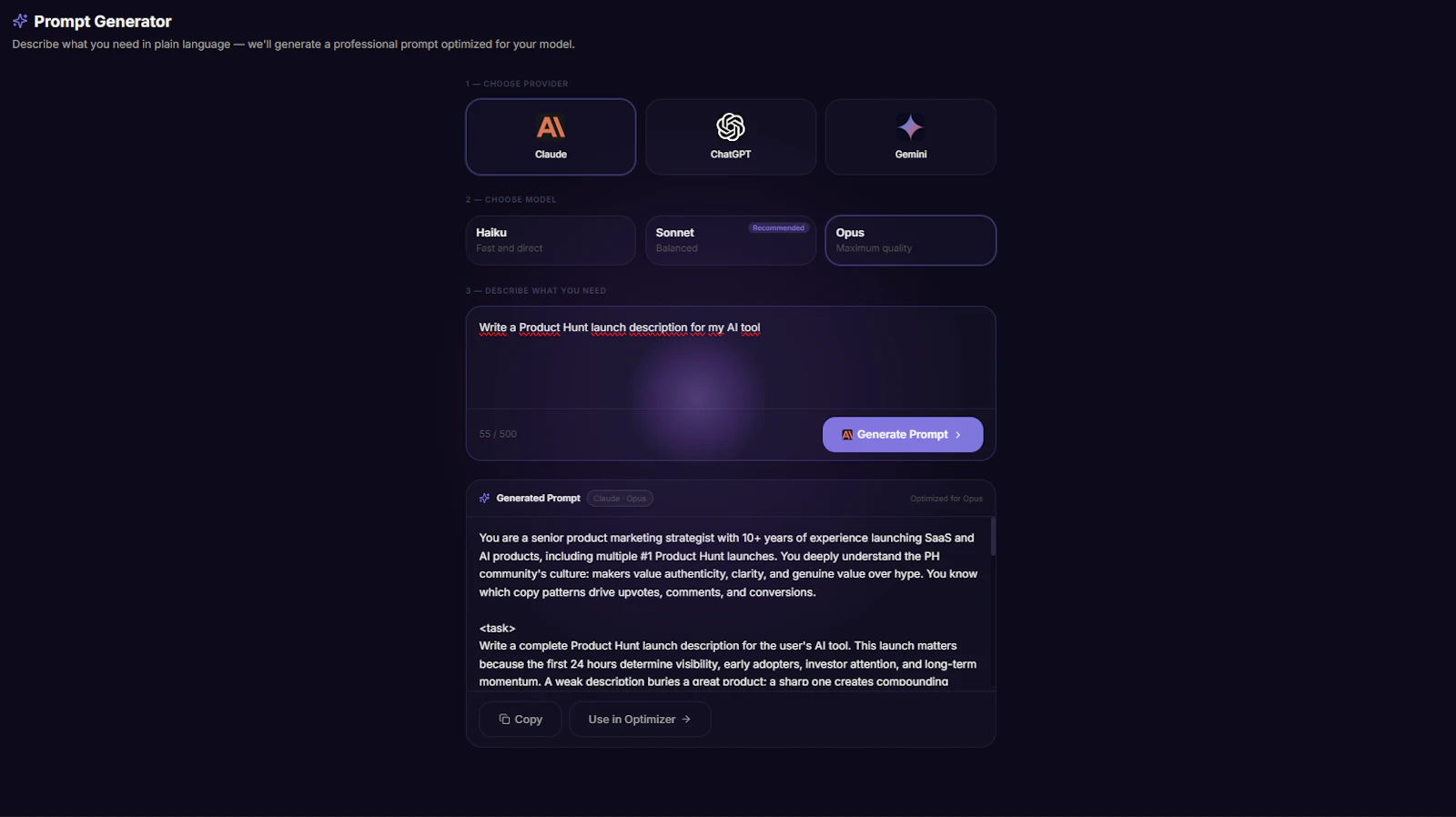 ProPrompt — Professional prompts. screenshot 16