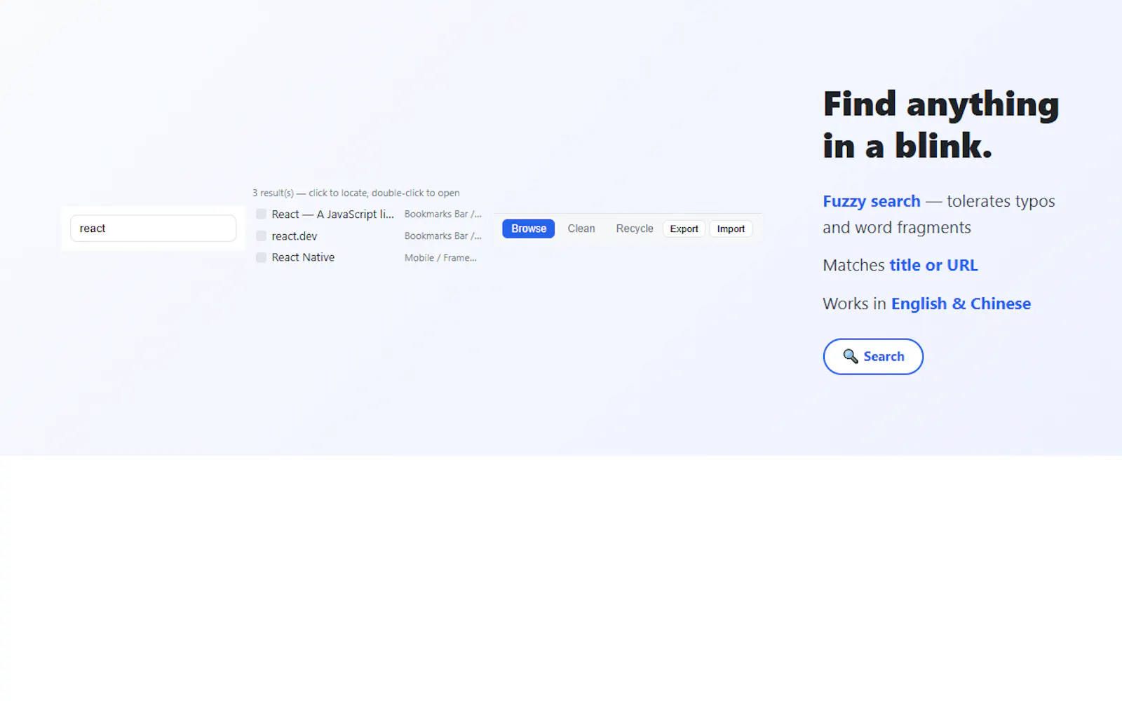 Bookmark Manager: Smart Cleanup & Search screenshot 6