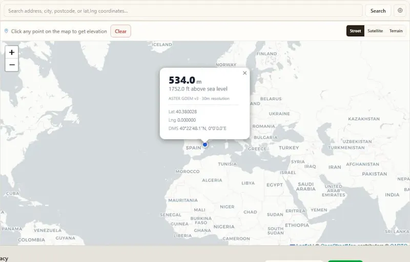Elevation Finder screenshot 3