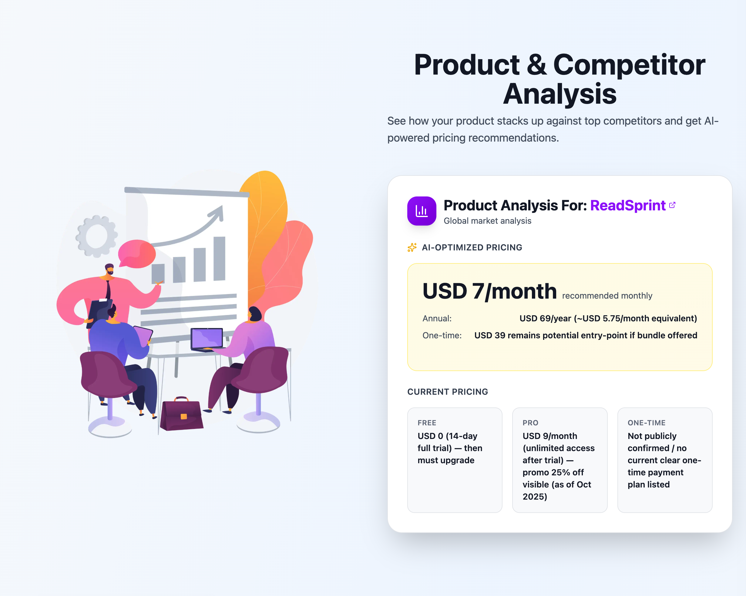 PerfectPrice - Screenshot 2 showing product features and functionality