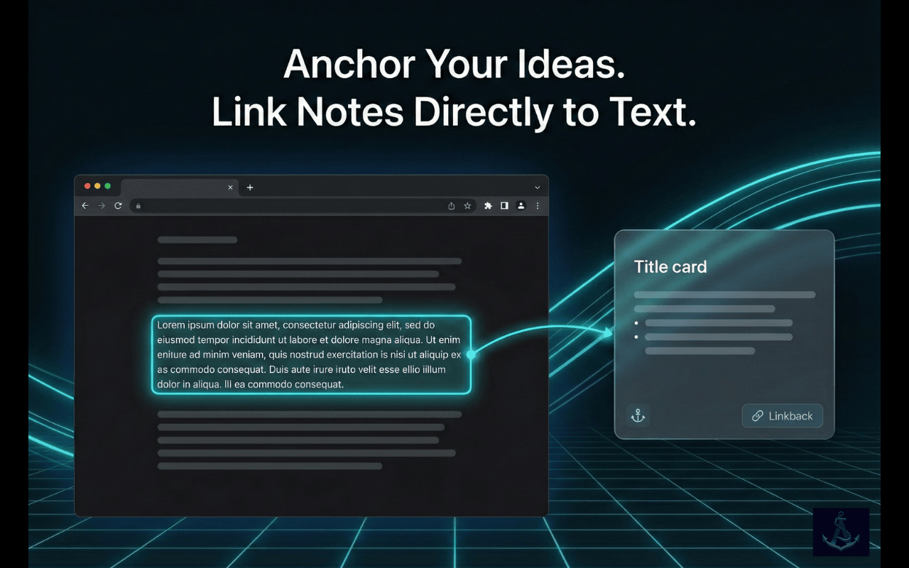 Anchored - Screenshot 2 showing product features and functionality