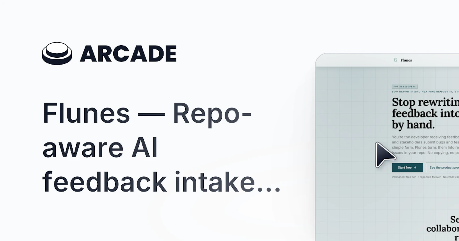 Flunes — Feedback intake for GitHub screenshot 1