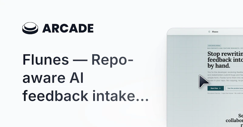 Flunes — Feedback intake for GitHub screenshot 1