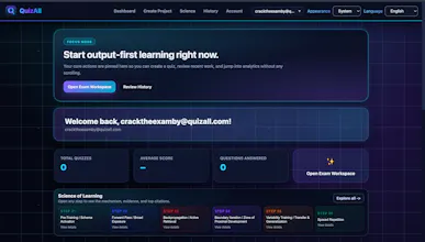 QuizAll — Turn anything into a quiz gallery image