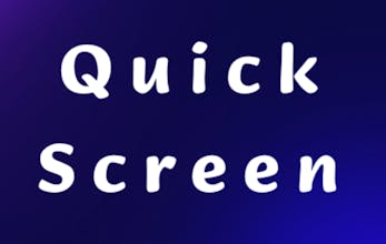 Quick Screen gallery image