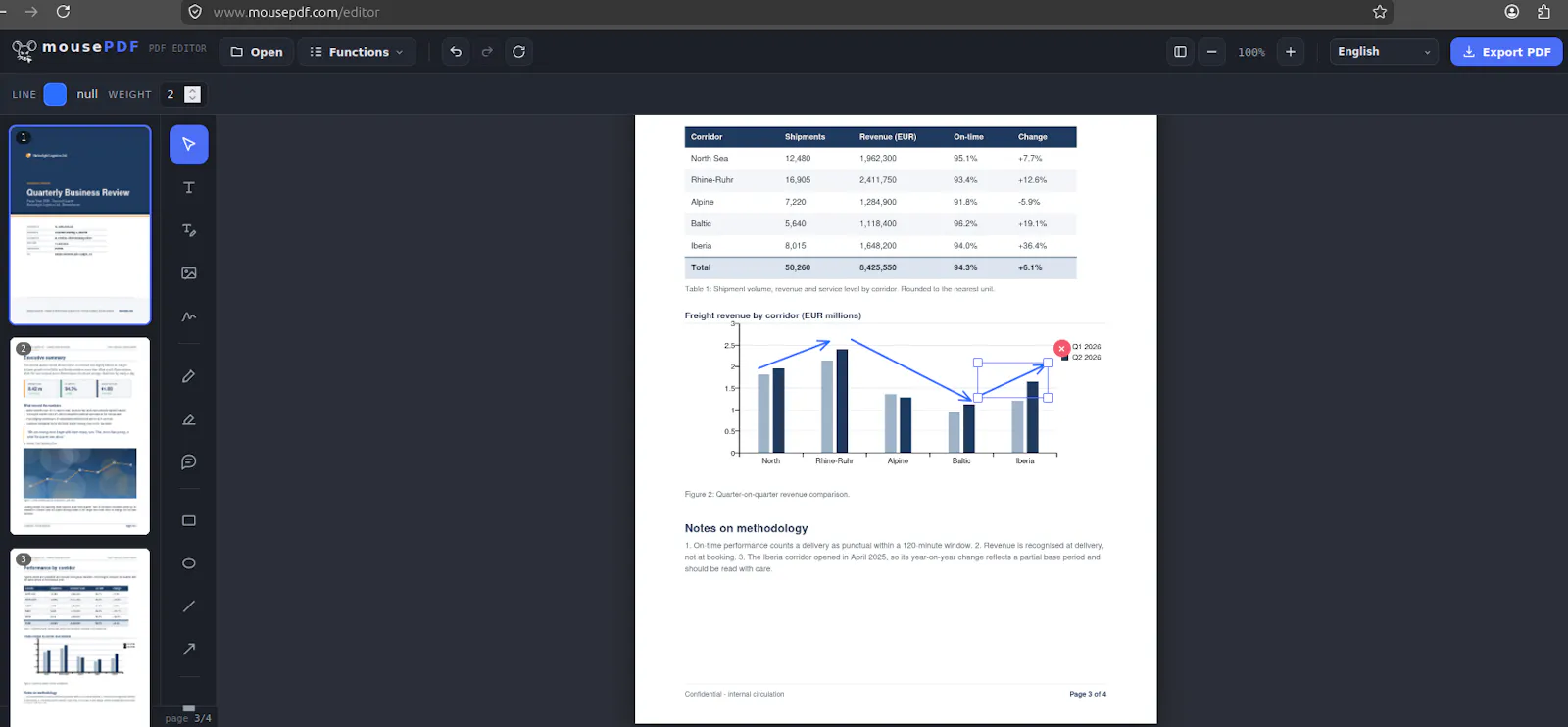 mousePDF - Free Online PDF Editor screenshot 3