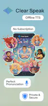Clear Speak: Free Unlimited Voice Overs gallery image