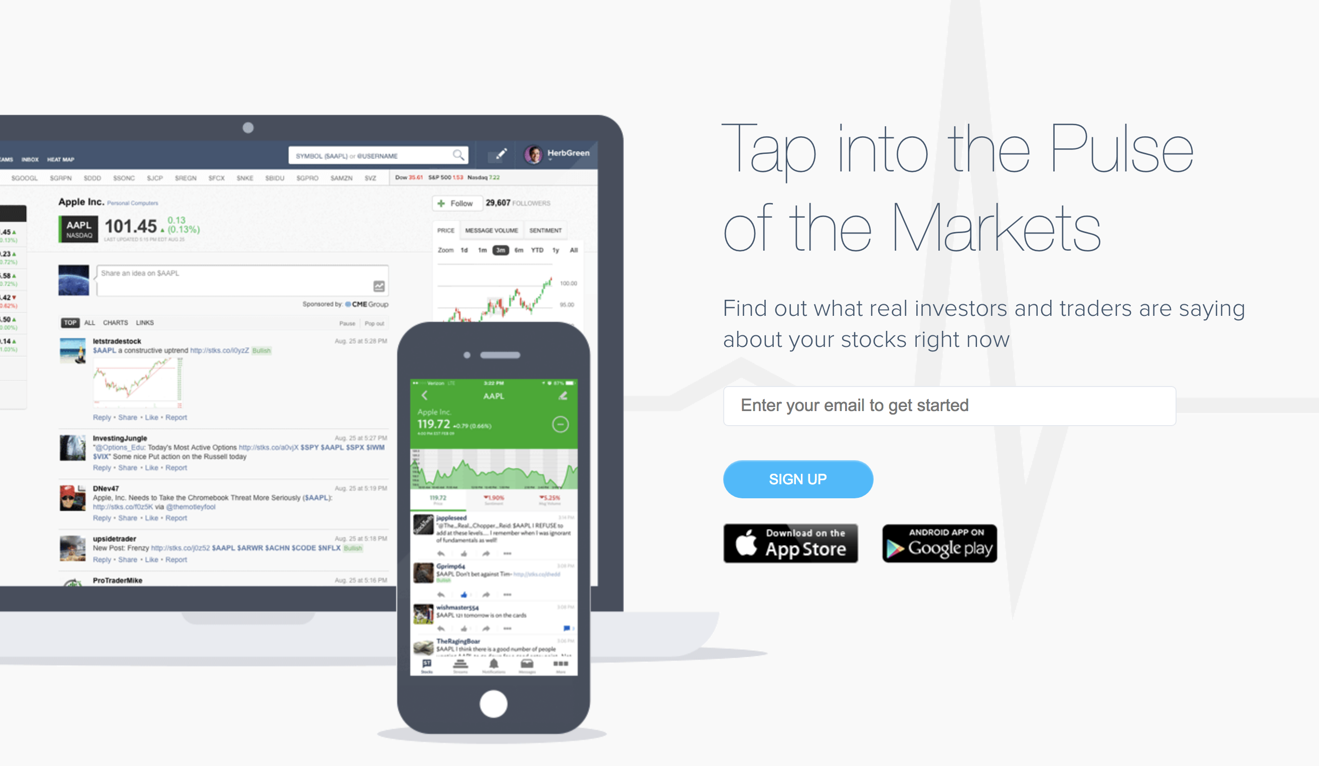 StockTwits for iOS 4.0 gallery image