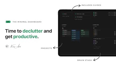 The Minimal Dashboard gallery image