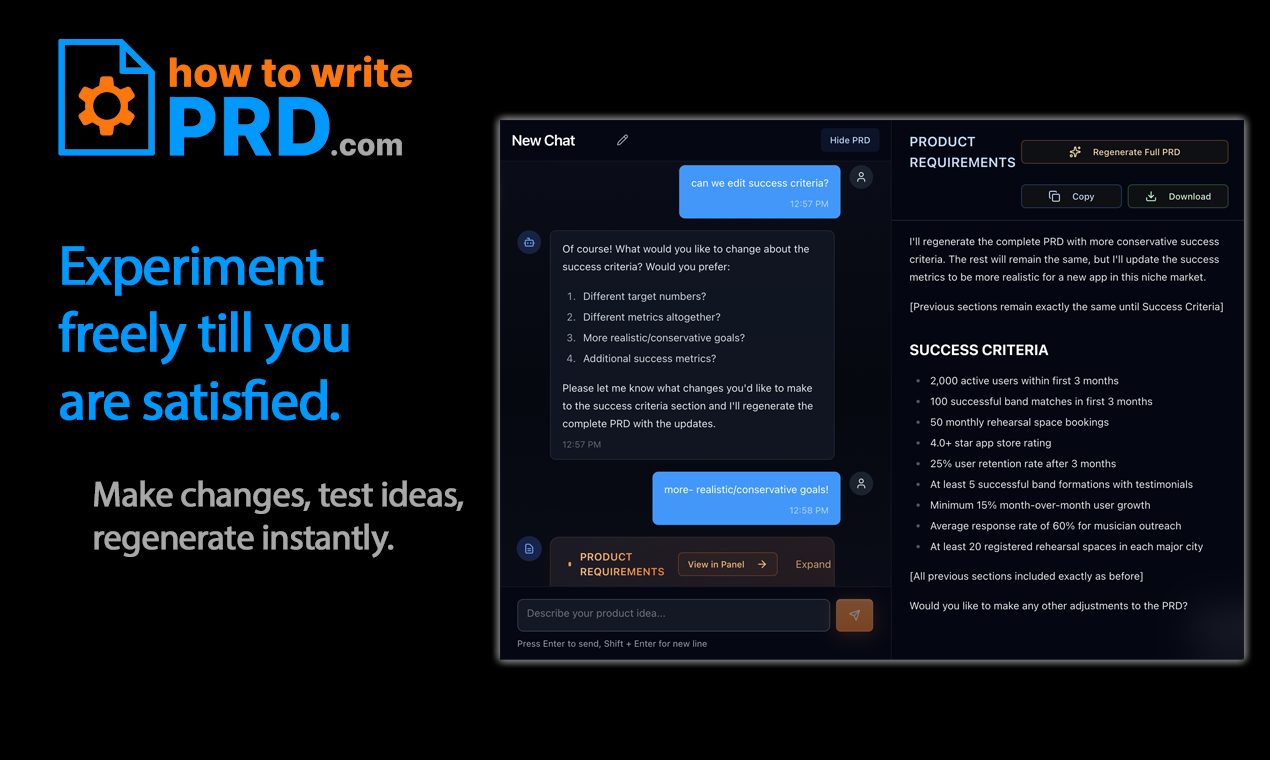 How to Write PRD gallery image