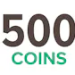 500 Coins