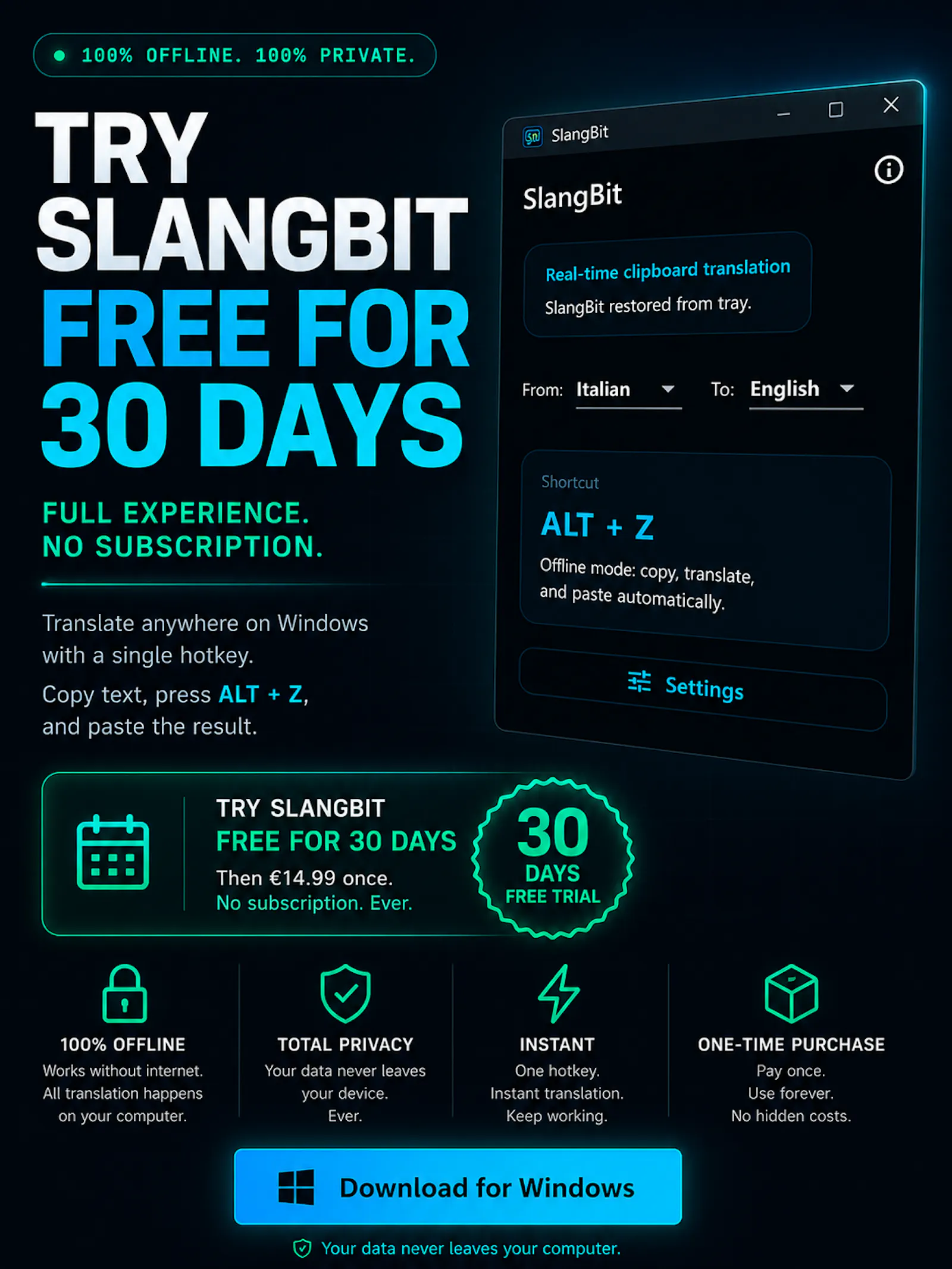 SlangBit screenshot 2