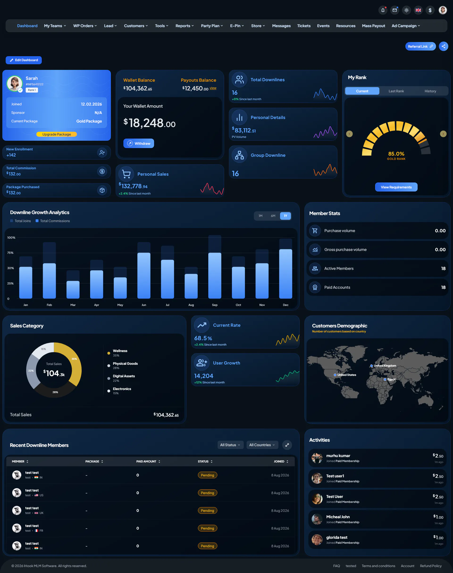 IHook MLM Software gallery image