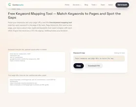 Contomatix Keyword Mapping Tool gallery image