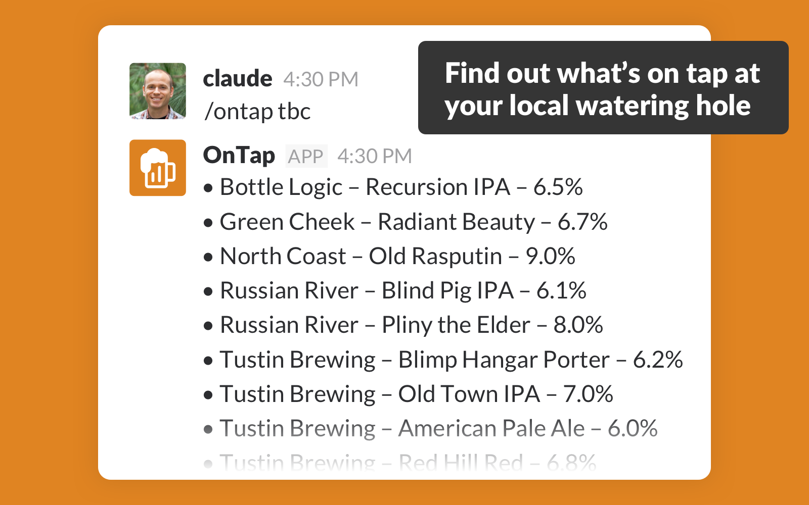 OnTap for Slack gallery image