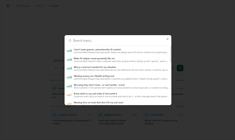 Achiv - Stop Guessing What to Write screenshot 3