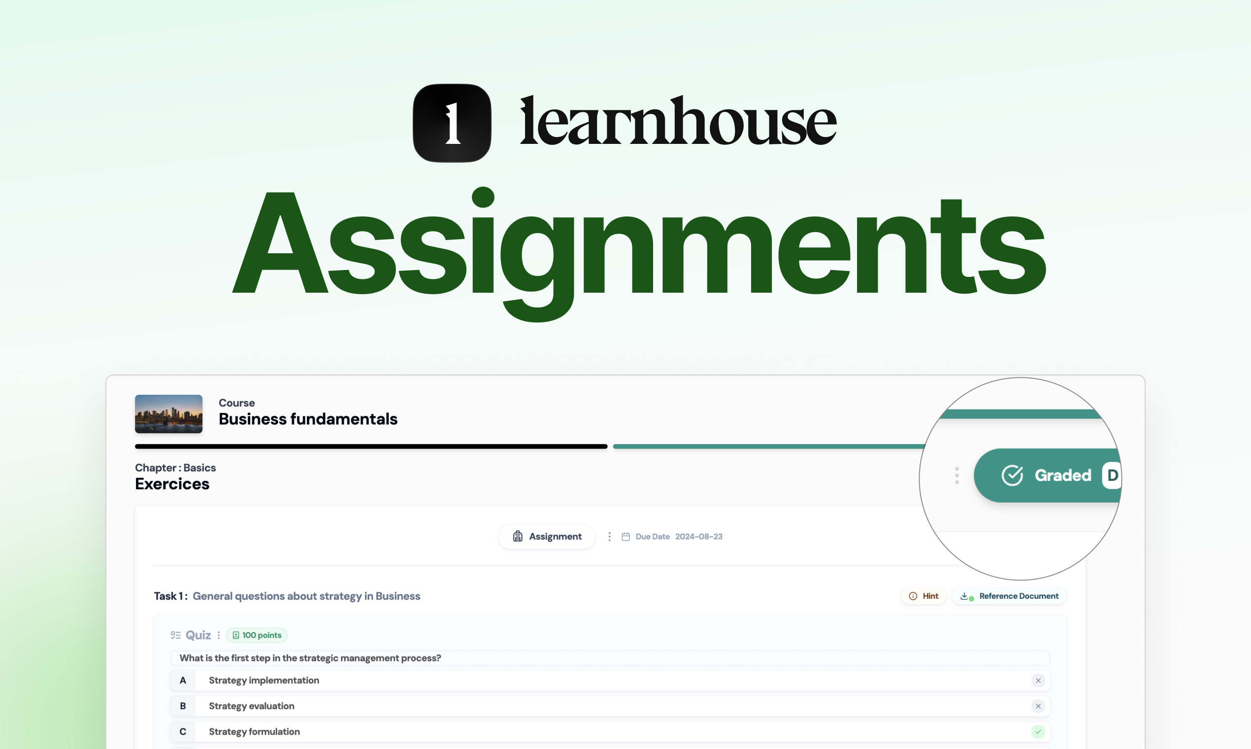 Asignaciones de Learnhouse media 1