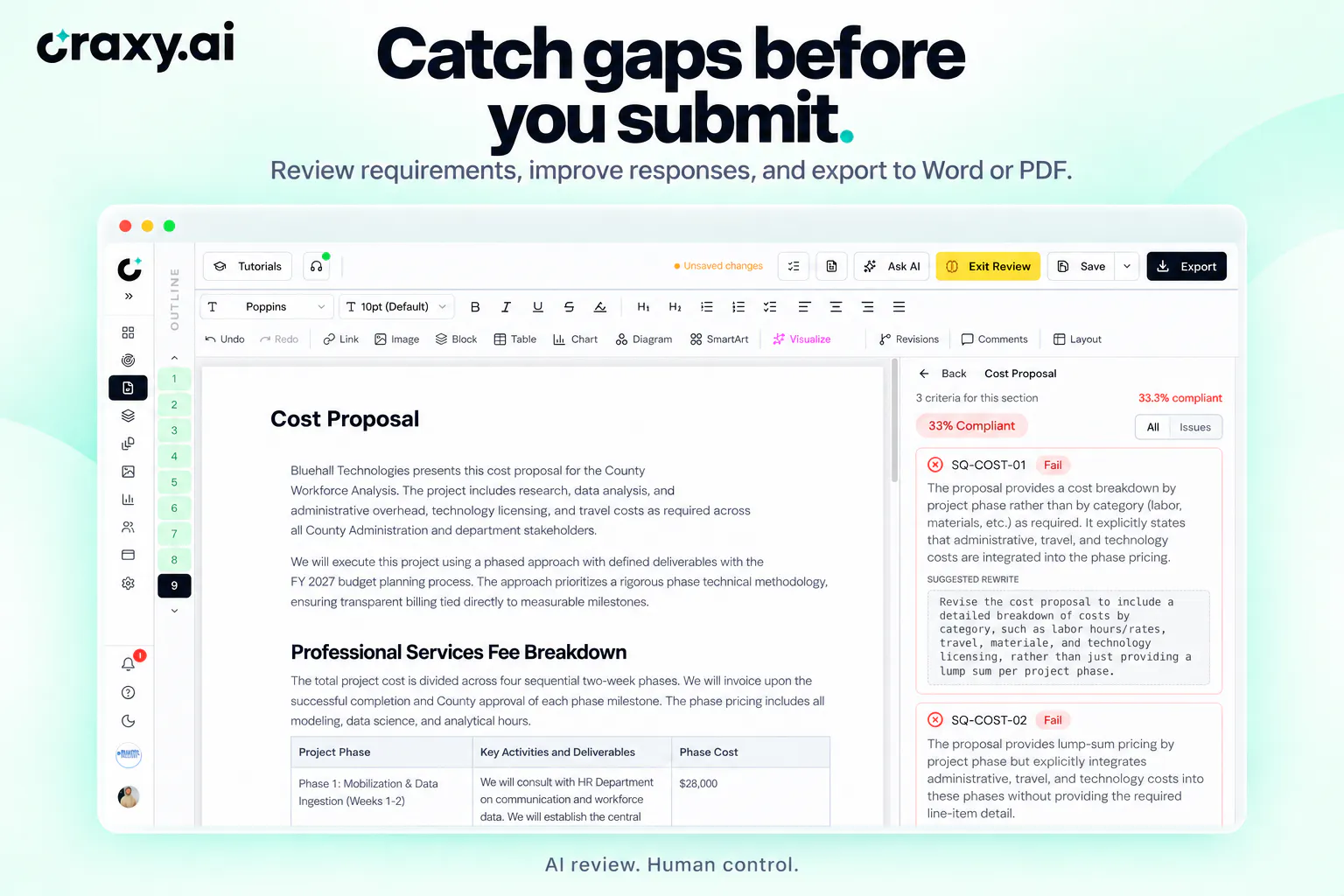 Craxy AI – AI Proposal Writer gallery image