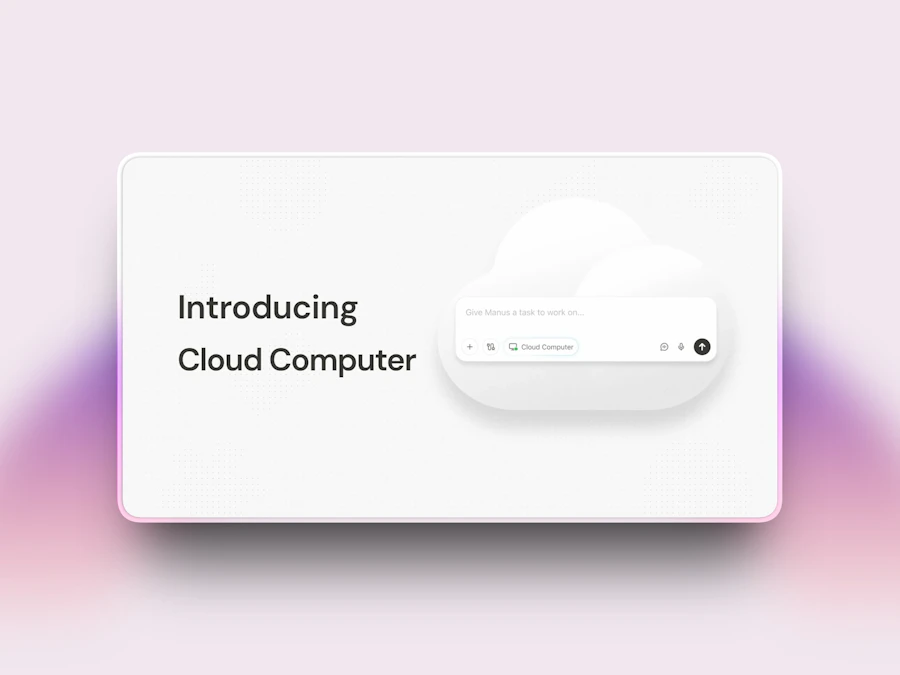Cloud Computer by Manus screenshot 2