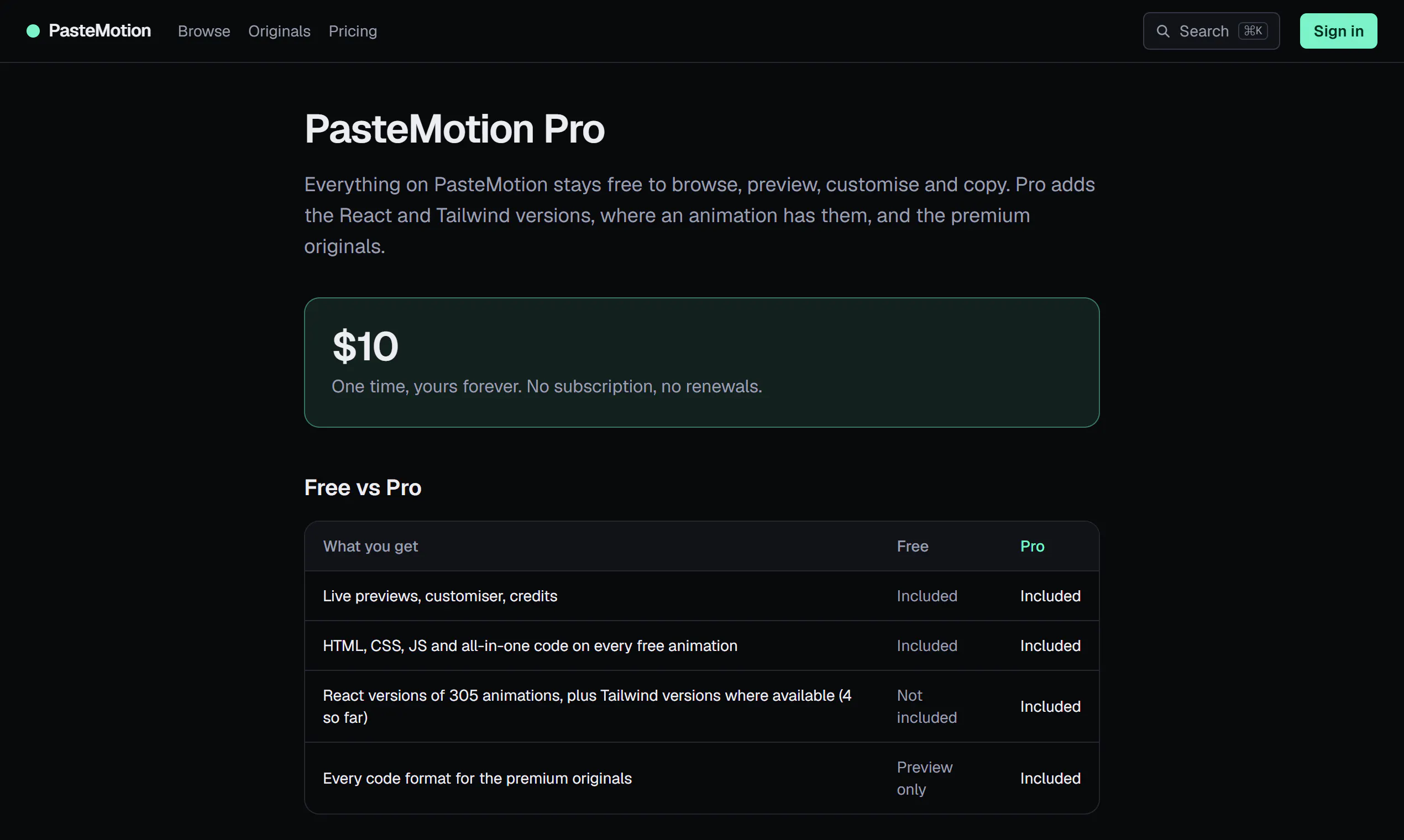 PasteMotion gallery image