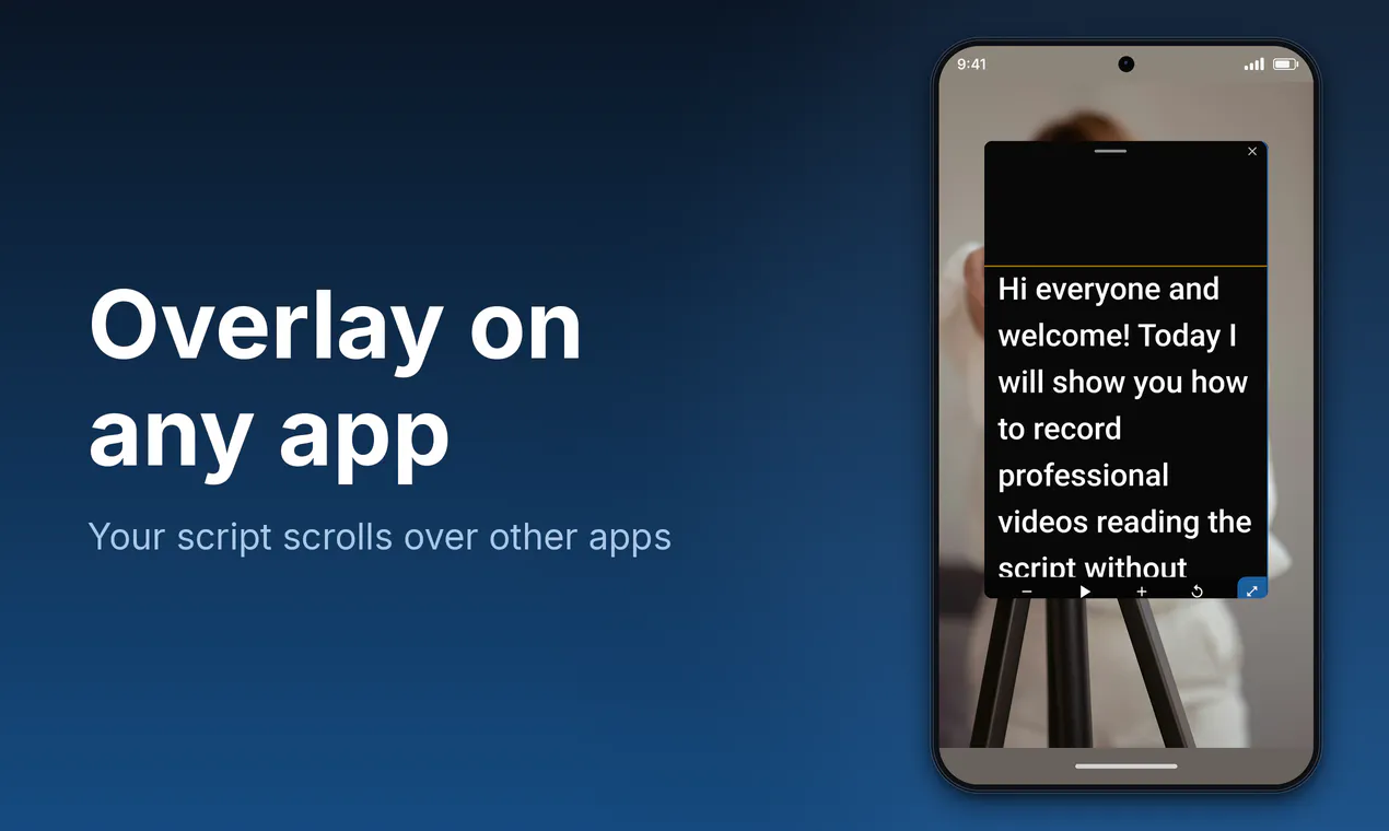Teleprompter gallery image
