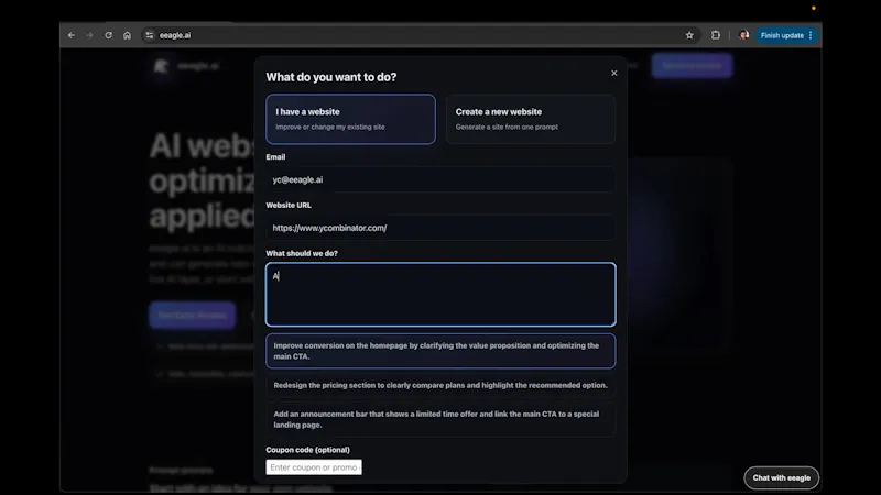 eeagle.ai screenshot 1 (video preview)