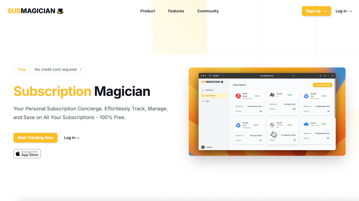 Subscription Magician (Bootstrapped S24)