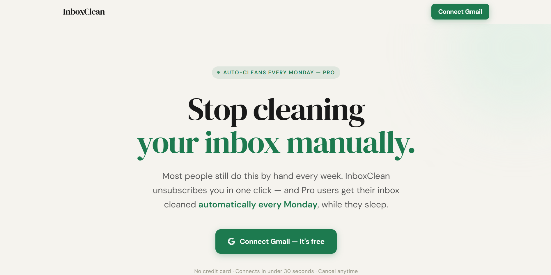 InboxClean gallery image