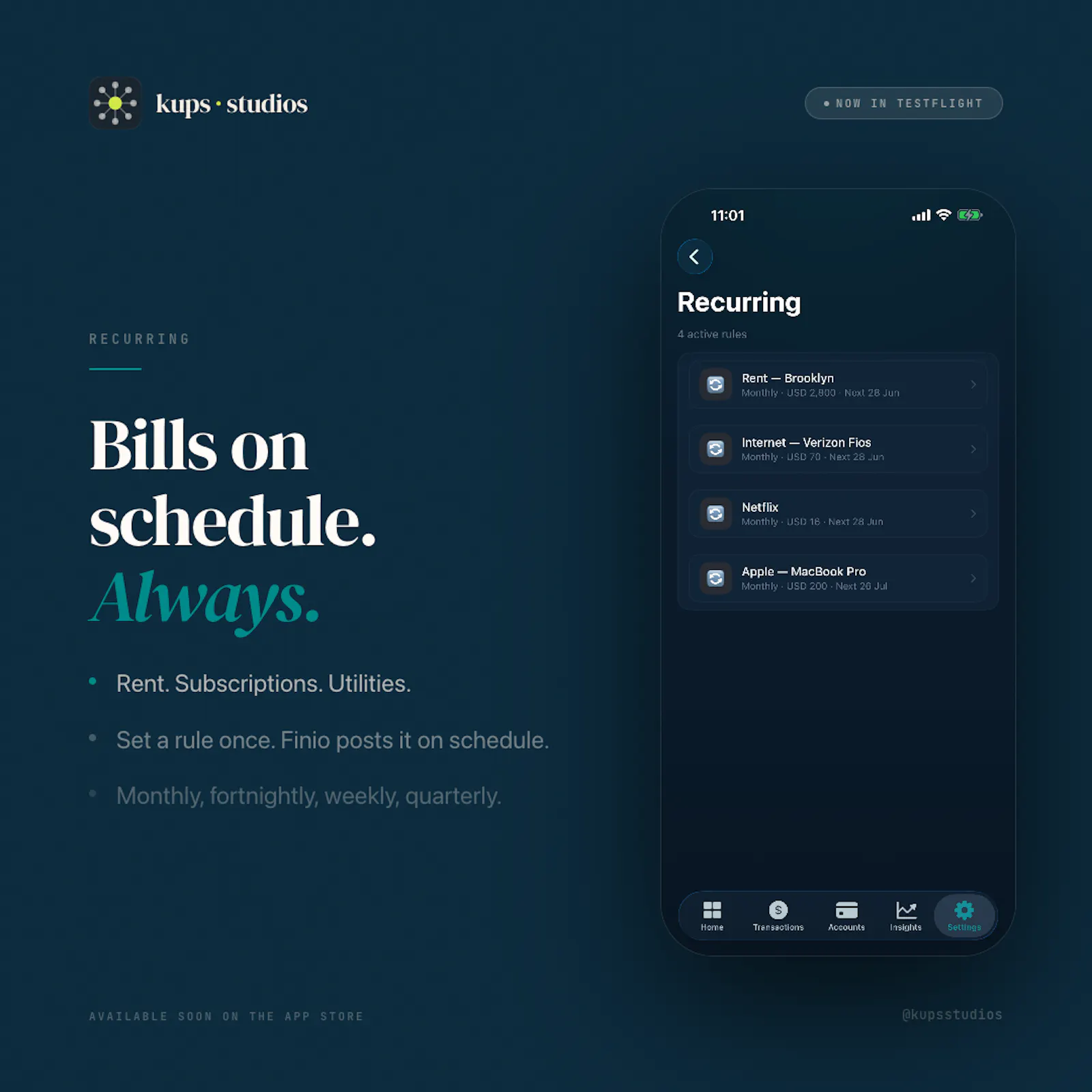 Finio: Personal Finance screenshot 4