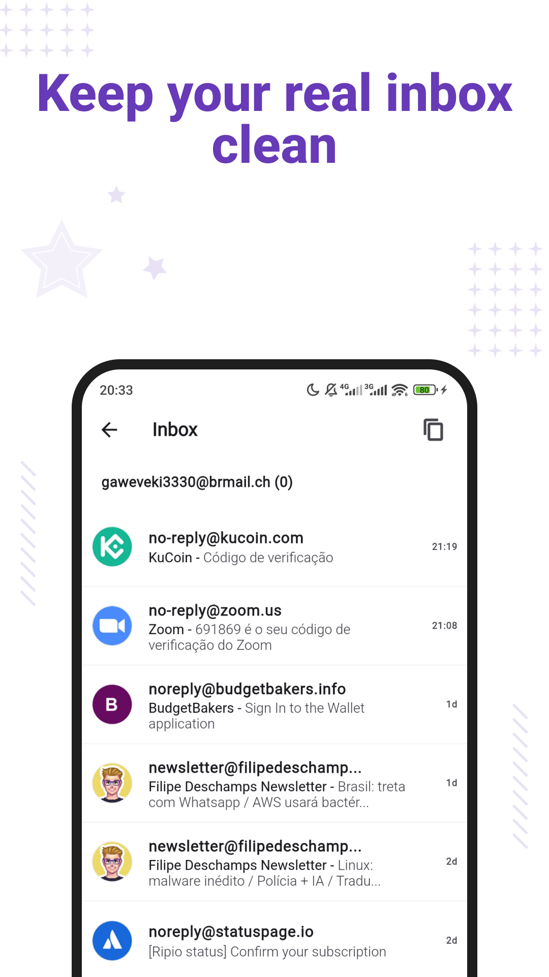 FakeMail - Temp Mail App gallery image