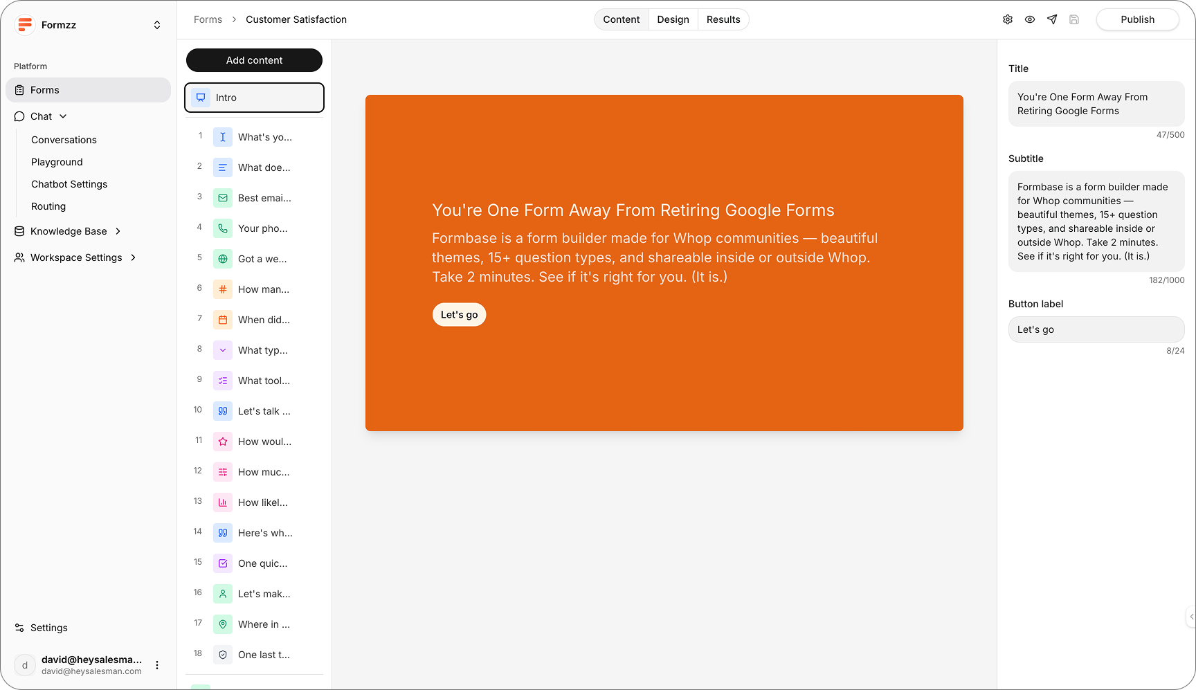 Formzz gallery image