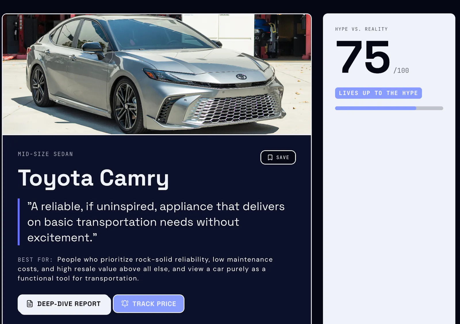upspun — honest product search screenshot 3