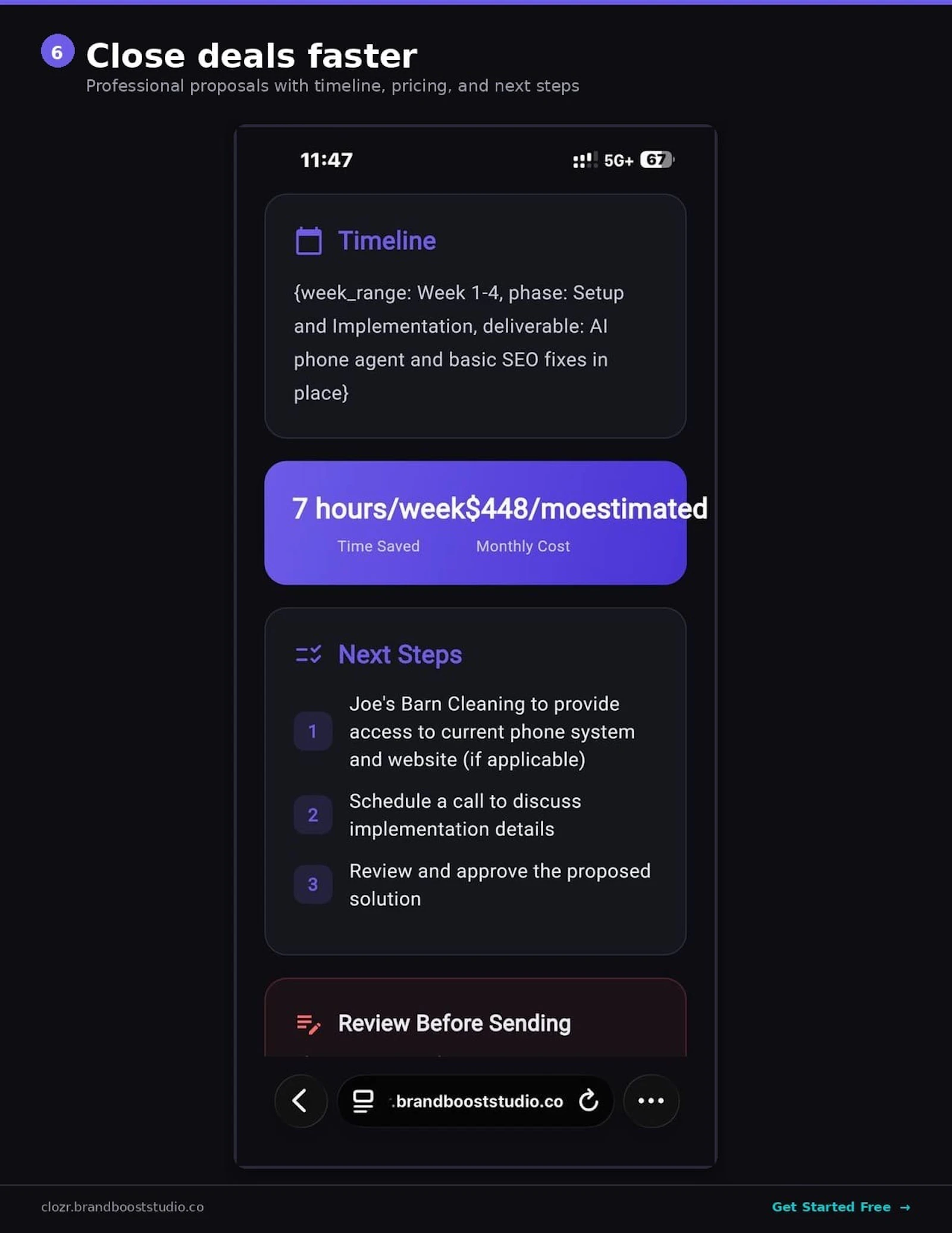 The Clozr screenshot 3