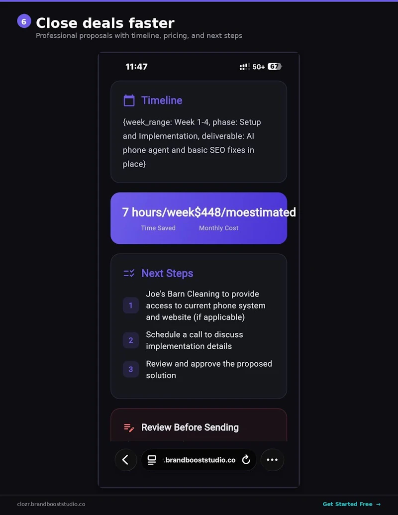 The Clozr screenshot 3