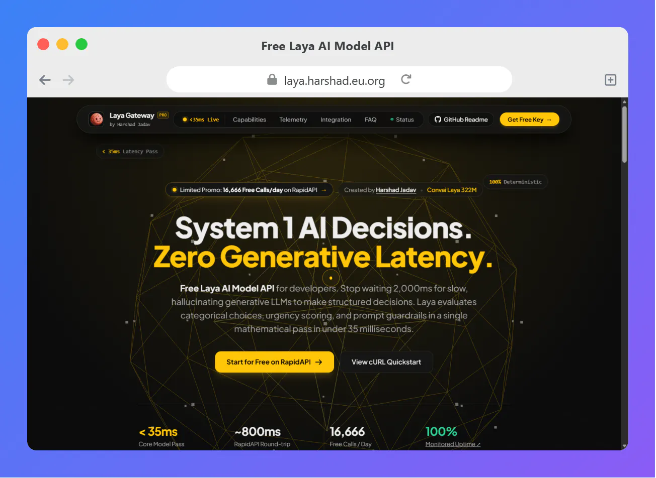 Free Laya AI Model API gallery image