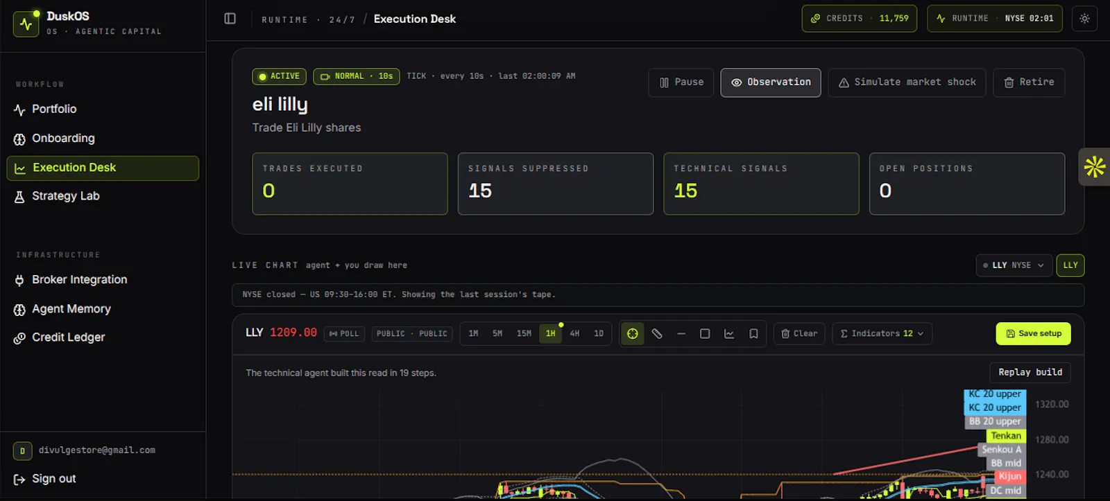 DuskOS — Your Autonomous Trading Desk screenshot 8