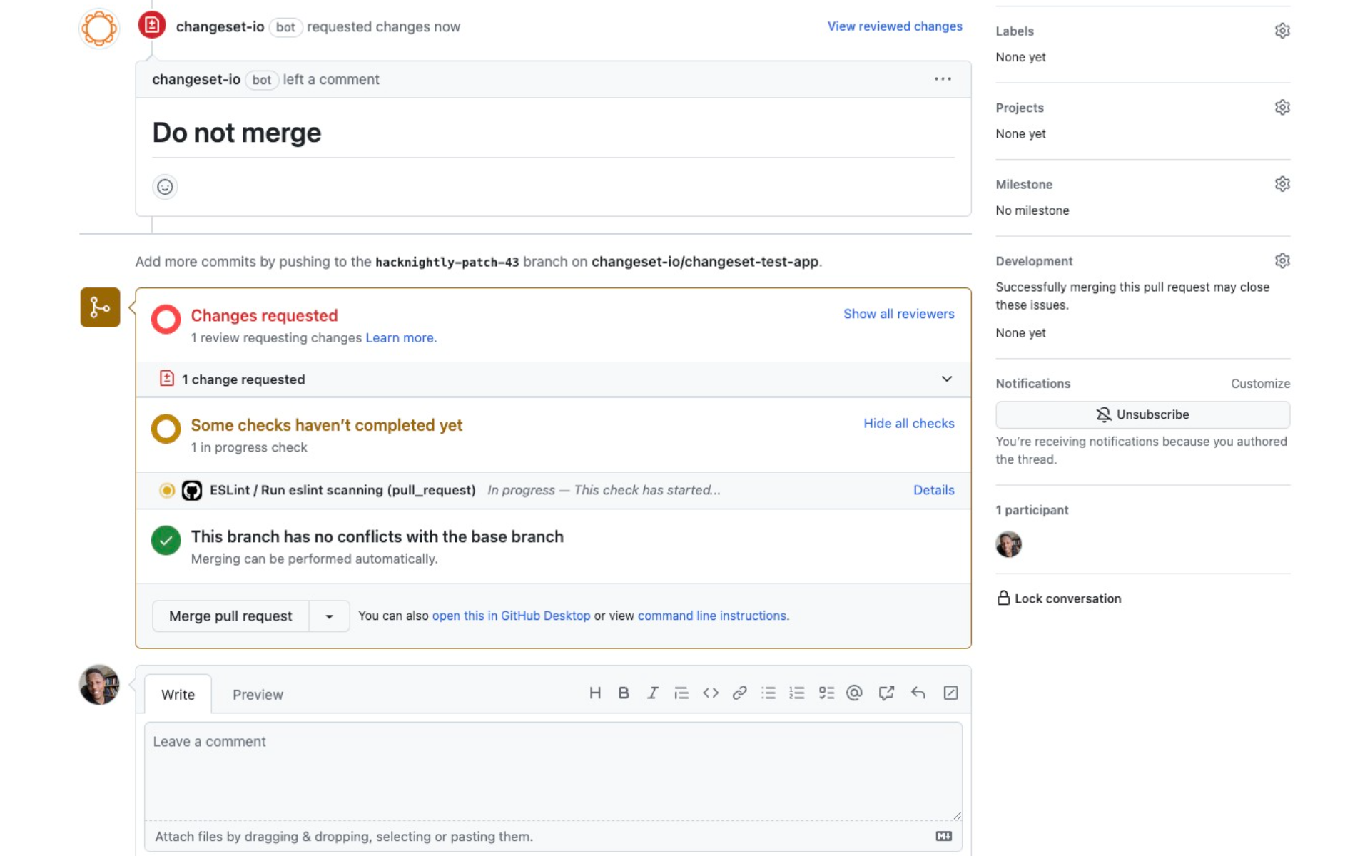 Mídia 4 de Changeset.io