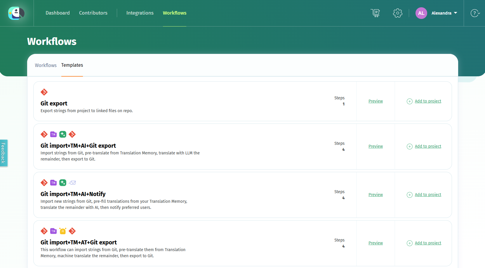 POEditor gallery image