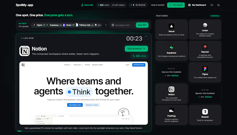 SpotMy.app screenshot 3