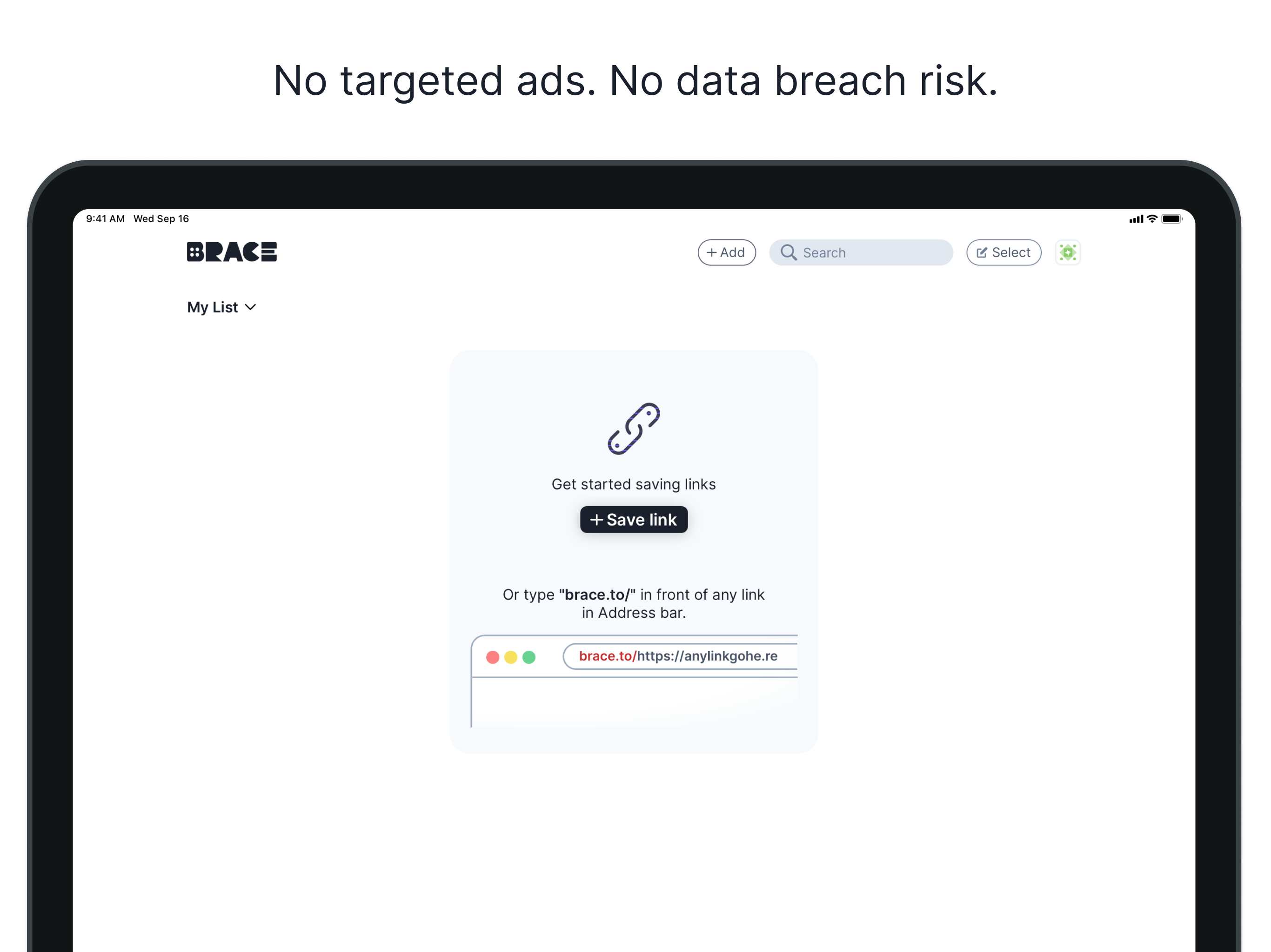 Brace.to gallery image