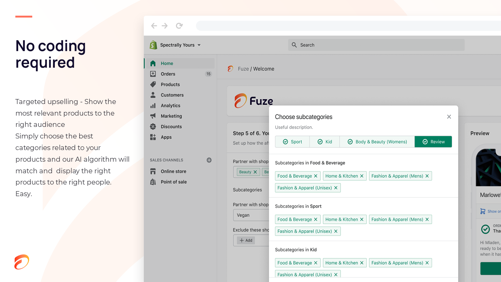 Fuze Shopify App gallery image