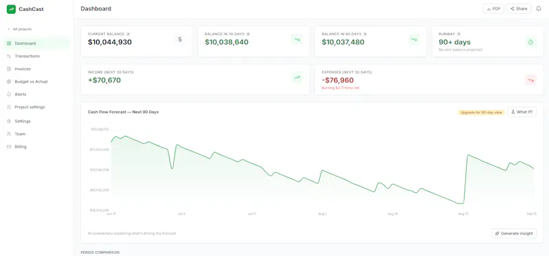 CashCast screenshot 1