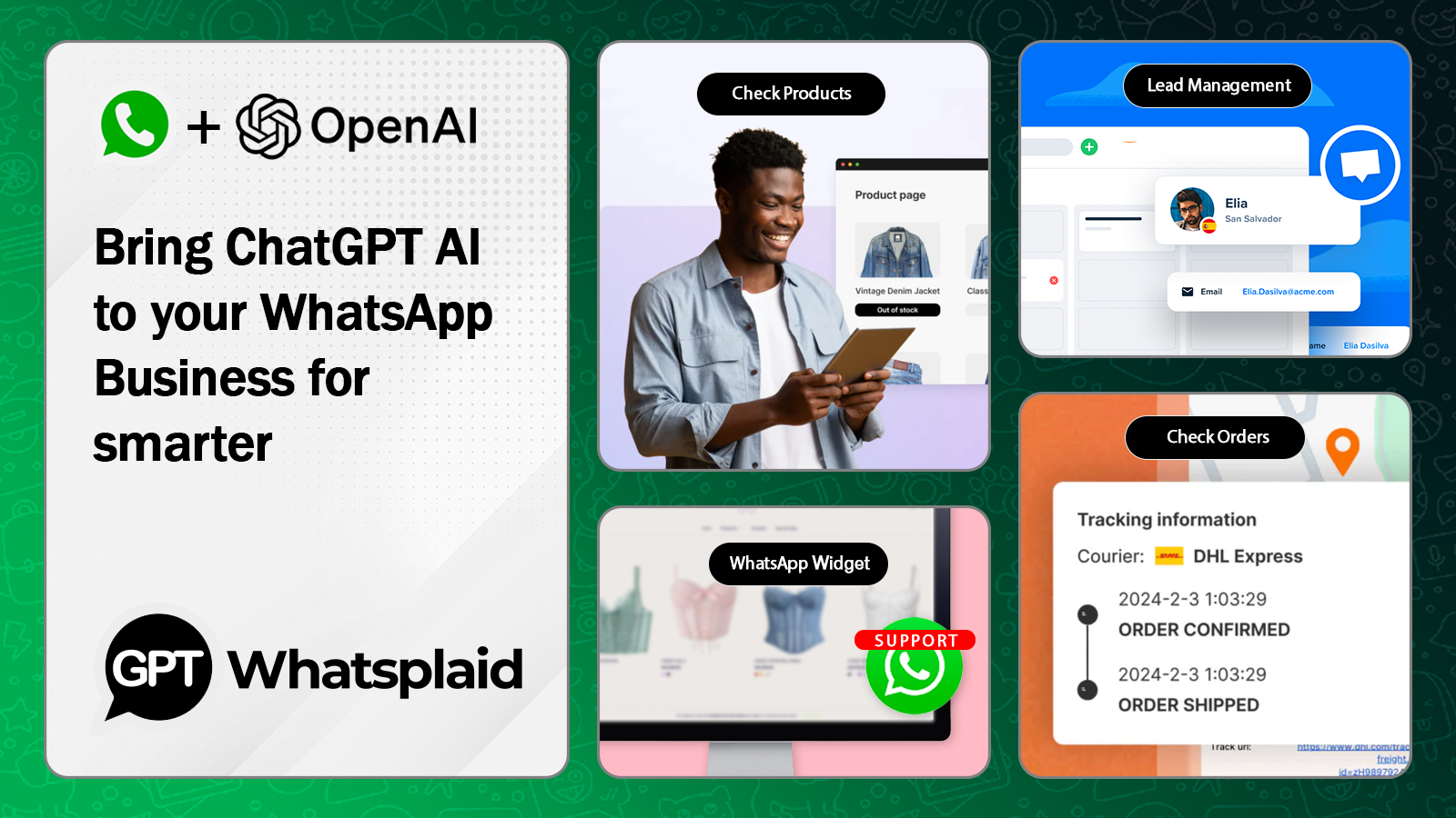 Whatsplaid gpt - Chatbot de whatsapp alimentado |whatsplaid gpt media 1