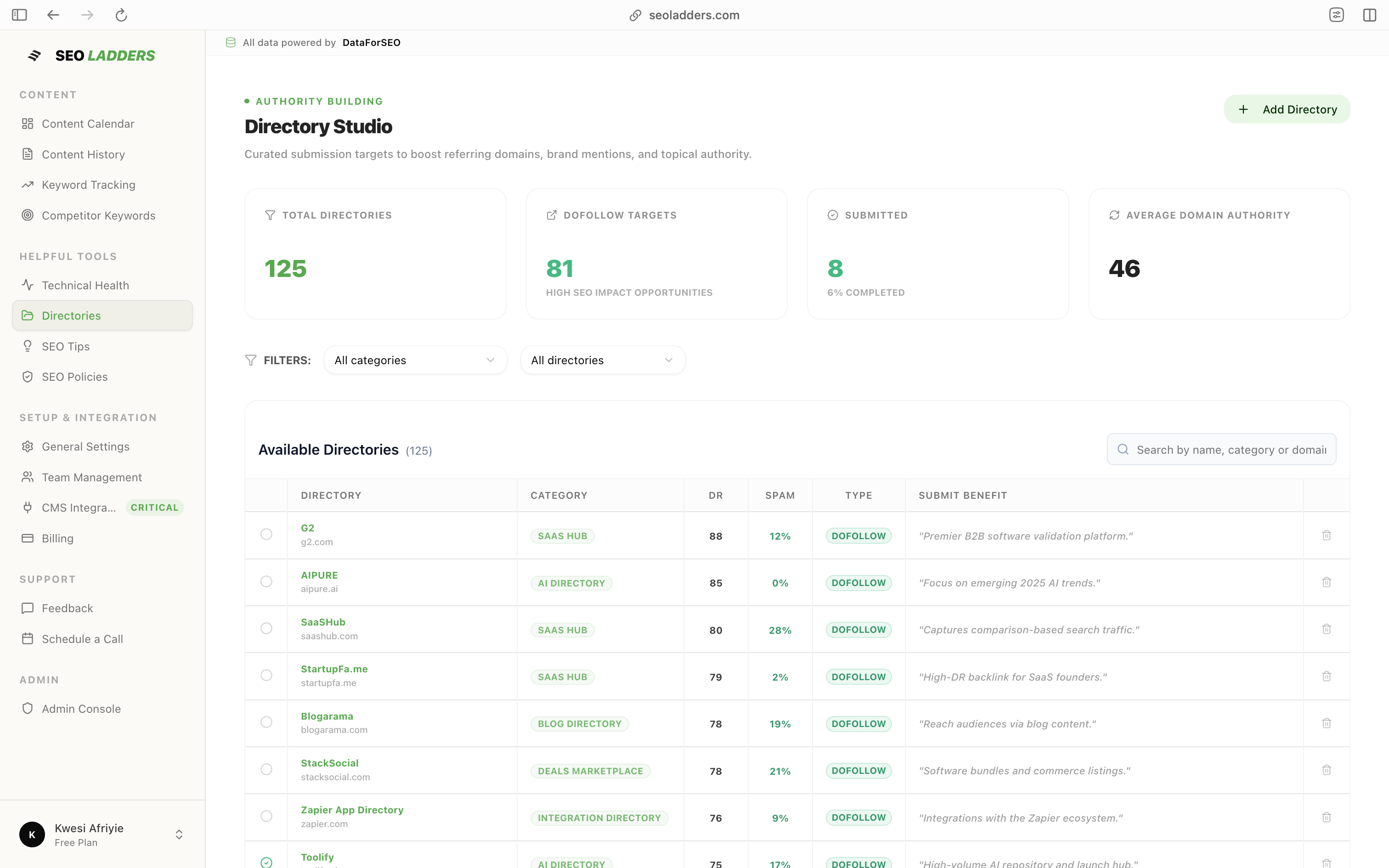 SEO Ladders gallery image