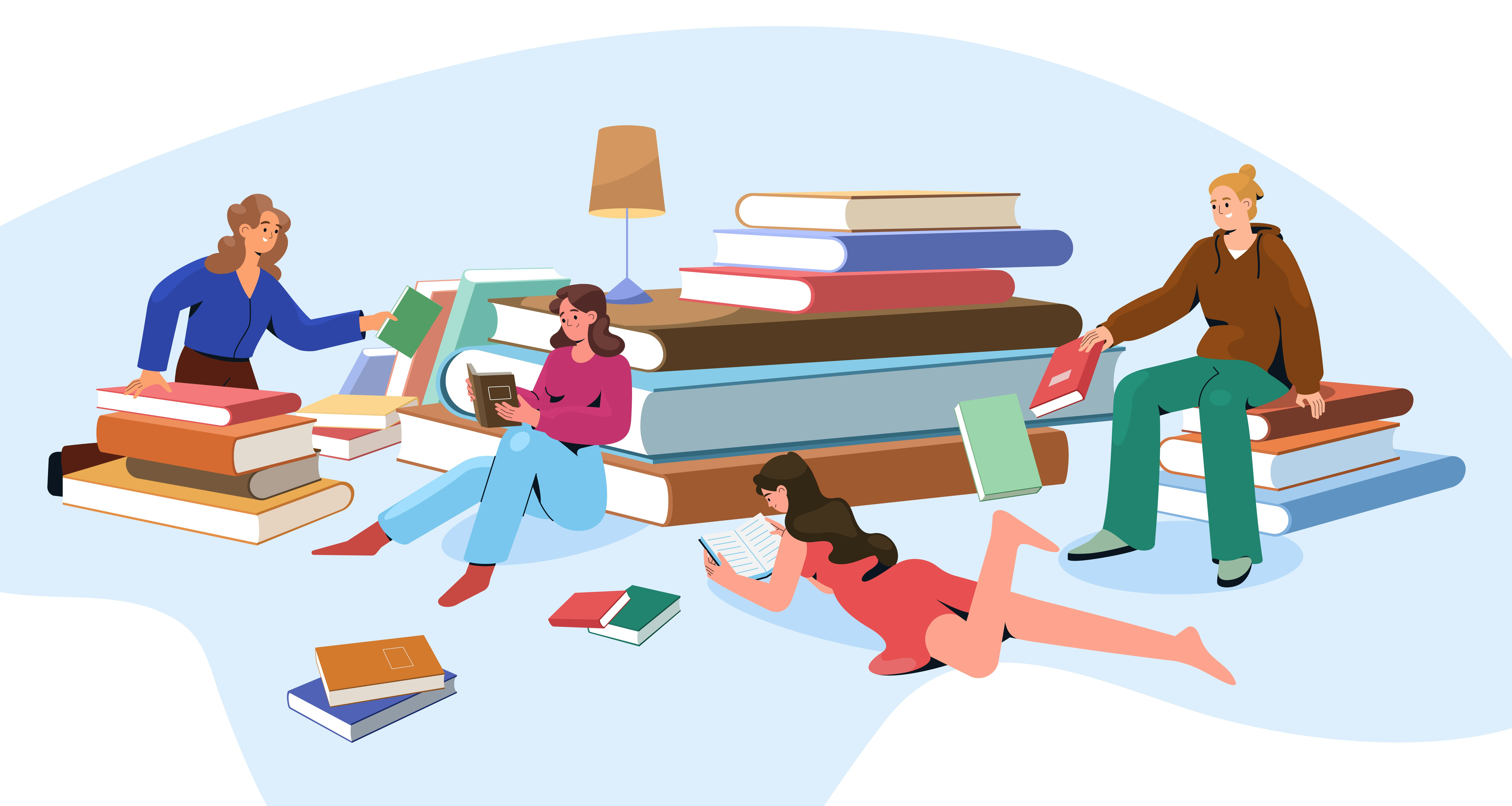 ReadIt Club — your reading community - Main product screenshot demonstrating key features and user interface