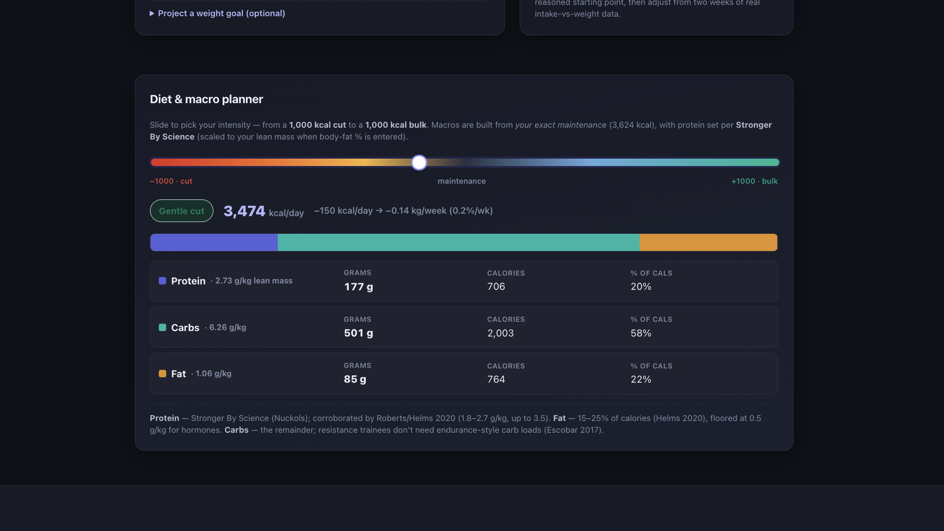 Adaptive TDEE Calculator gallery image
