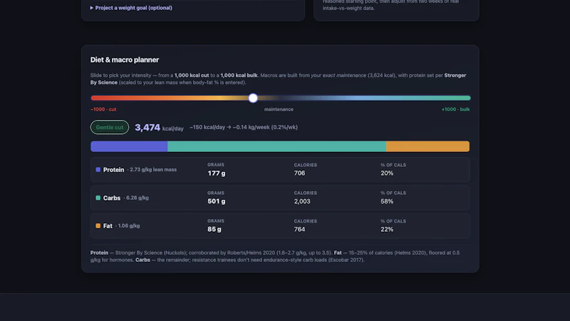 Adaptive TDEE Calculator screenshot 5