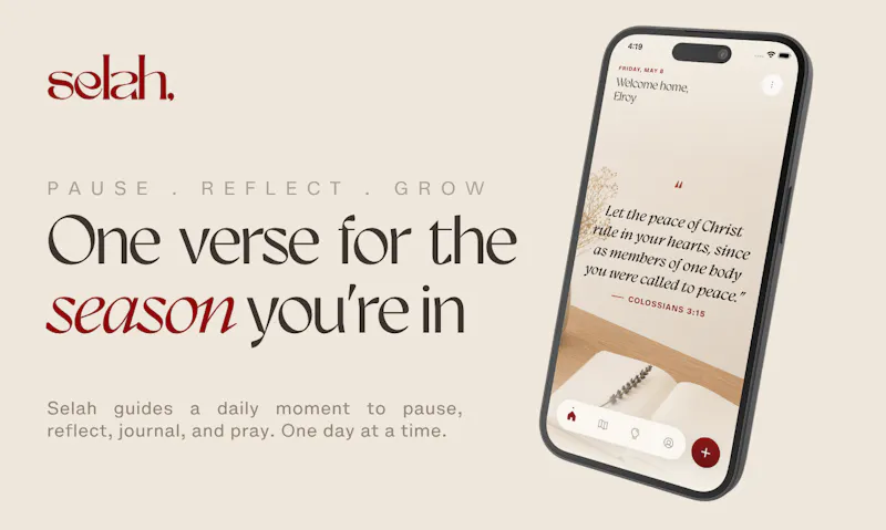 Selah: Daily Bible Reflection screenshot 1